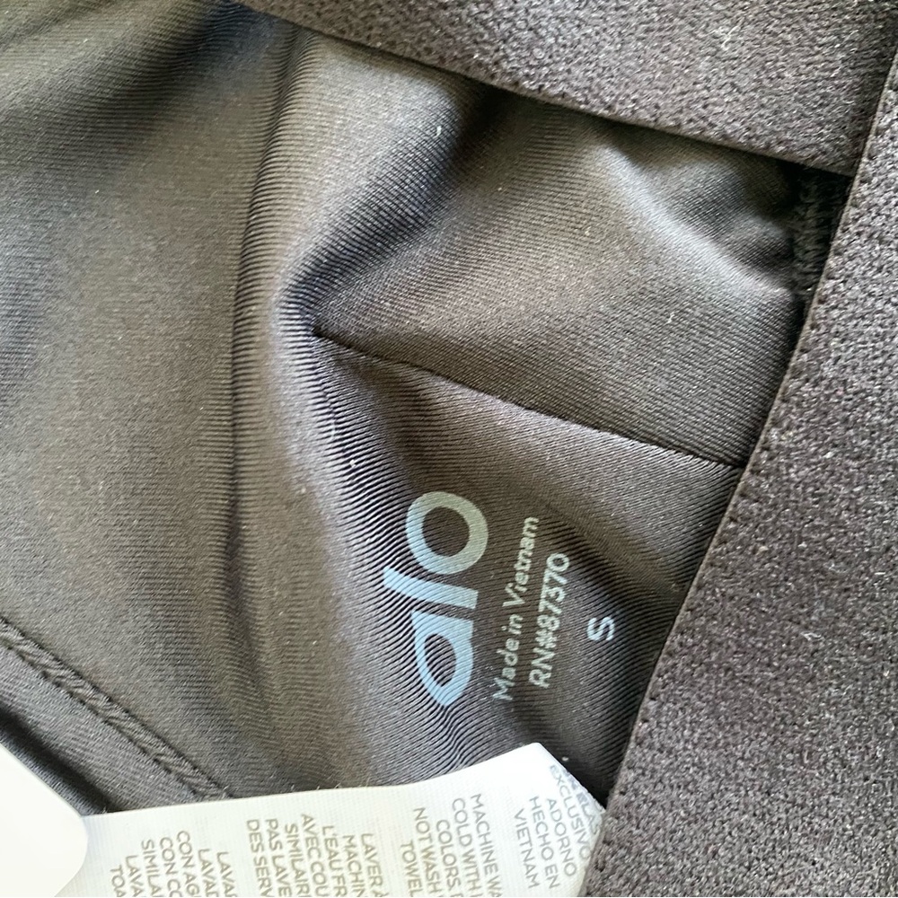 ALO NADI SPORTS BRA BLACK - Picture 5 of 9
